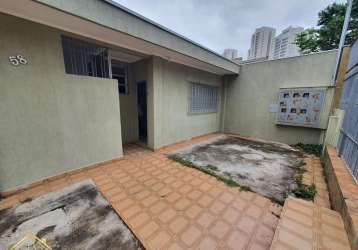 Casa para locação em são paulo, vila lageado, 1 dormitório, 1 banheiro