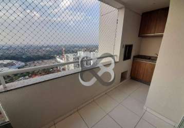 Apartamento com 3 dormitórios para alugar, 71 m² por r$ 3.380,00/mês - vila siam - londrina/pr