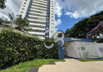 Apartamento com 3 dormitórios, 112 m² - venda por r$ 750.000 ou aluguel por r$ 3.500/mês - gleba palhano - londrina/pr