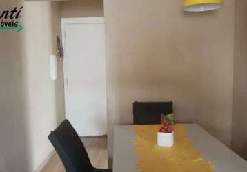 Apartamento à venda - 2 quartos, 1 banheiro, 49m² - castelo - santos