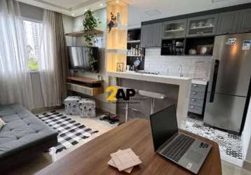 Apartamento com 2 quartos à venda na rua carlos magalhães, 60, parque reboucas, são paulo por r$ 340.000