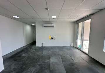 Sala comercial com 1 sala para alugar na rua da paz, 1601, chácara santo antônio, são paulo por r$ 1.800