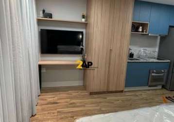 Apartamento com 1 quarto à venda na rua abará, 43, jardim das acacias, são paulo por r$ 450.000