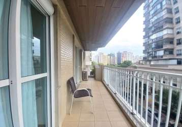 Apartamento alto padrão com 3 suítes e lazer para alugar na vila rica/boqueirão - santos/sp