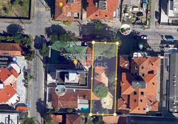 Terreno à venda na rua mário lacombe, 646, canasvieiras, florianópolis por r$ 2.700.000