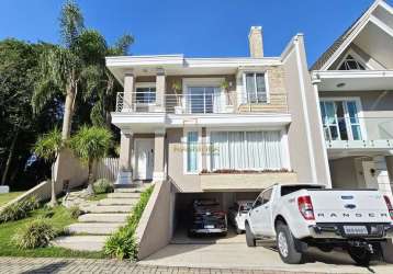 Casa em condomínio fechado com 4 quartos para alugar na rua virgínia dalabona, 1202, orleans, curitiba, 270 m2 por r$ 14.500