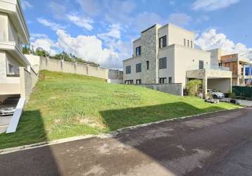 Terreno em condomínio fechado à venda na rua ângelo bom, 196, campo comprido, curitiba, 395 m2 por r$ 1.450.000