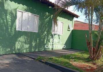 Casa à venda, 100 m² por r$ 160.000 - jardim aliança - londrina/pr