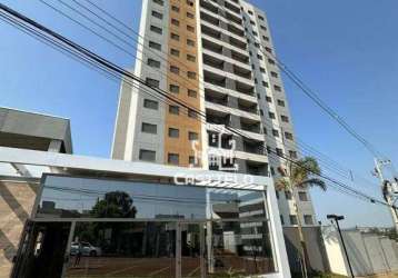 Apartamento  à venda, 64 m² por r$ 490.000 - gleba palhano - londrina/pr