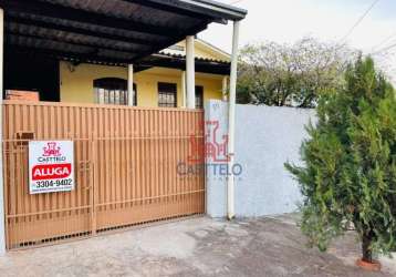 Casa para alugar, 60 m² por r$ 950/mês - cafezal i - londrina/pr