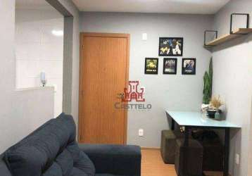 Apartamento  47 m² - venda por r$ 205.000 ou aluguel por r$ 1.100/mês - conjunto farid libos - londrina/pr