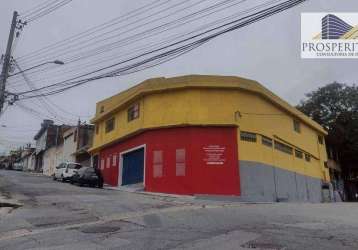 Galpão, 600 m² - venda por r$ 950.000,00 ou aluguel por r$ 8.000,00/mês - vila itapoan - guarulhos/sp