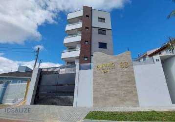 Apartamento com 2 dormitórios à venda por r$ 344.900,00 - aristocrata - são josé dos pinhais/pr