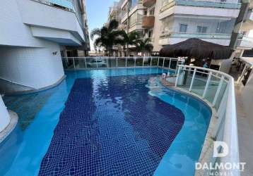 Jardim excelsior - cabo frio/rj - cobertura com 2 dormitórios à venda, 80 m² por r$ 560.000