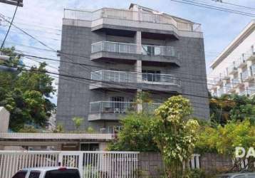 São bento - cabo frio/rj - cobertura com 3 dormitórios à venda, 165 m².