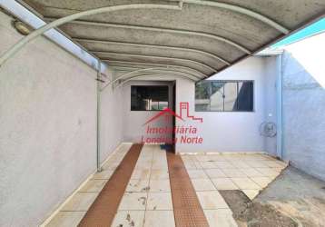 Casa com 3 dormitórios à venda, 67 m² por r$ 180.000,00 - jardim aliança - londrina/pr