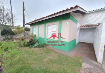 Casa com 3 dormitórios à venda, 51 m² por r$ 155.000,00 - heimtal - londrina/pr