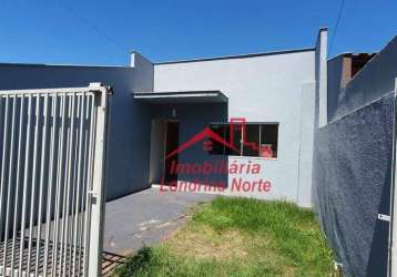 Casa com 2 dormitórios para alugar, 80 m² por r$ 1.200,00/mês - conjunto habitacional champagnat - londrina/pr