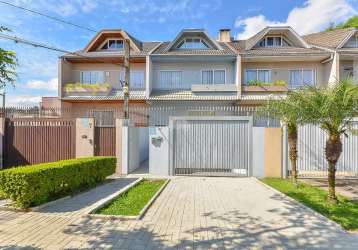 Casa em condomínio fechado com 4 quartos à venda na rua samuel cézar, 719, água verde, curitiba, 228 m2 por r$ 1.050.000