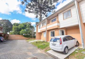 Casa em condomínio fechado com 3 quartos à venda na rua canoinhas, 280, barreirinha, curitiba, 91 m2 por r$ 494.000