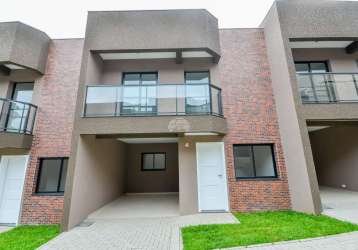 Casa com 3 quartos à venda na rua joão barwik, 61, cachoeira, curitiba, 86 m2 por r$ 527.668