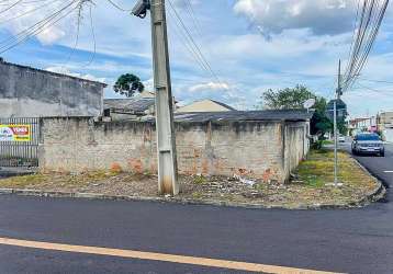 Terreno à venda na rua rafael mischiatti, 17, uberaba, curitiba, 72 m2 por r$ 330.000