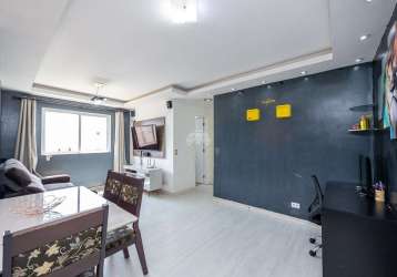 Apartamento com 2 quartos à venda na rua pelicano, 1025, capela velha, araucária, 51 m2 por r$ 205.000