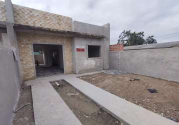 Casa com 2 quartos à venda na rua principal, 170, saint etiene, matinhos, 52 m2 por r$ 255.000