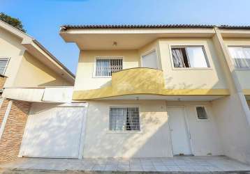 Casa em condomínio fechado com 1 quarto à venda na rua vinte e cinco de agosto, 722, boqueirão, curitiba, 114 m2 por r$ 499.000