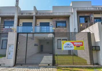 Casa com 3 quartos à venda na rua salvador ferrante, 2471, boqueirão, curitiba, 116 m2 por r$ 759.000