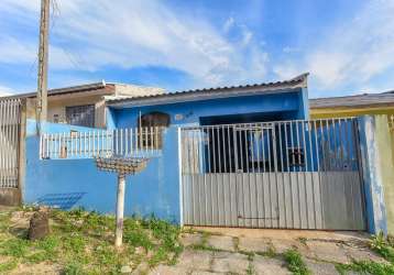 Casa com 3 quartos à venda na rua professora maria nassar schaustek, 629, campina da barra, araucária, 55 m2 por r$ 280.000