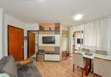 Apartamento com 3 quartos à venda na rua pedro américo, 505, novo mundo, curitiba, 59 m2 por r$ 449.900