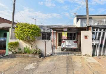 Casa com 2 quartos à venda na rua deputado cunha bueno, 55, cidade industrial, curitiba, 63 m2 por r$ 290.000