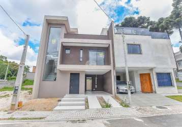 Casa em condomínio fechado com 3 quartos à venda na rua humberto negrello, 281, umbará, curitiba, 145 m2 por r$ 990.000