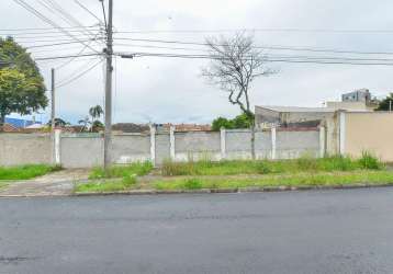 Terreno à venda na rua eugênio josé de souza, 1730, guaíra, curitiba por r$ 620.000