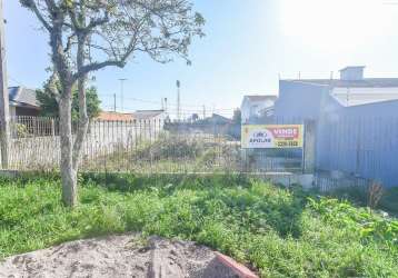 Terreno à venda na rua osmário de lima, 89, capão da imbuia, curitiba por r$ 440.000