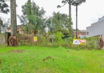 Terreno à venda na rua doutor antônio amarante, 346, boa vista, curitiba por r$ 400.000