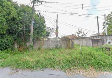 Terreno à venda na rua antônio simões cardoso, 704, uberaba, curitiba por r$ 295.000