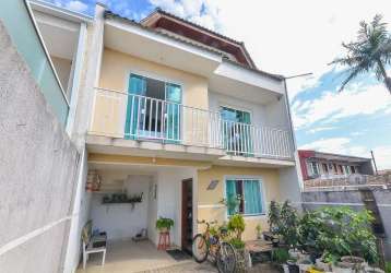 Casa com 3 quartos à venda na rua jacob scuissiatto, 163, fazendinha, curitiba, 128 m2 por r$ 575.000