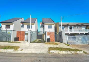 Casa com 3 quartos à venda na rua madre leopoldina de santa tereza, 111, xaxim, curitiba, 107 m2 por r$ 630.000