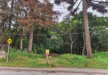 Terreno à venda na rua pedro do rosário, 2226, jardim itália, colombo por r$ 315.000