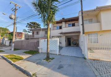 Casa com 3 quartos à venda na rua nicolau serrato sobrinho, 967, novo mundo, curitiba, 112 m2 por r$ 515.000