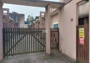 Casa em condomínio fechado com 2 quartos à venda na rua alexandre stika, 326, jardim pérola do atlântico, itapoá, 52 m2 por r$ 325.000