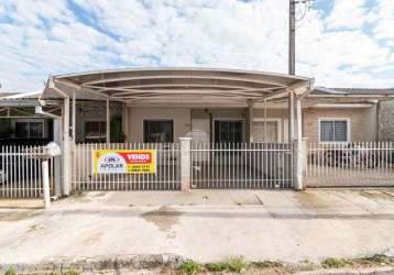 Casa com 3 quartos à venda na rua gade, 219, cristo rei, campo largo, 53 m2 por r$ 250.000