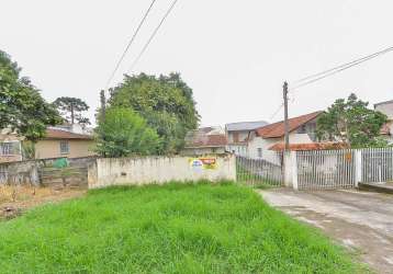 Terreno à venda na rua são thiago, 205, cajuru, curitiba, 68 m2 por r$ 550.000