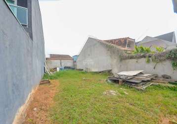 Terreno à venda na rua diamantino lopes de miranda, 138, umbará, curitiba por r$ 215.000