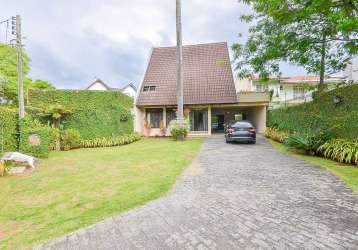 Casa com 5 quartos à venda na rua mamoré, 555, mercês, curitiba, 440 m2 por r$ 2.100.000