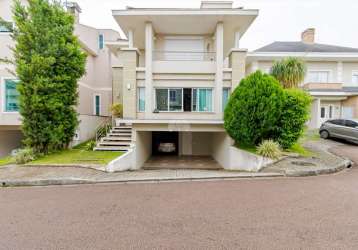 Casa em condomínio fechado com 4 quartos à venda na rua aristides pereira da cruz, 20, portão, curitiba, 310 m2 por r$ 1.980.000