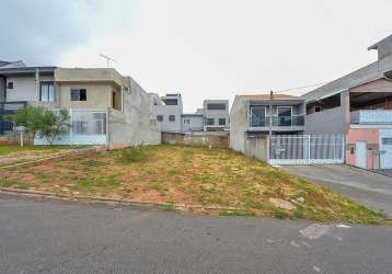 Terreno à venda na rua cidade de goioerê, 461, alto boqueirão, curitiba por r$ 246.000