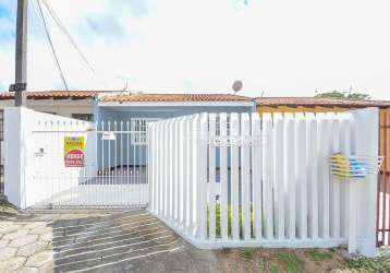 Casa com 2 quartos à venda na rua goiabeira, 535, eucaliptos, fazenda rio grande, 42 m2 por r$ 290.000